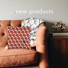 Load image into Gallery viewer, Sycamore Leaf Organic Cotton Cushion Cover