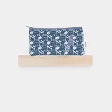 Load image into Gallery viewer, pencil case featuring andrepeat city pigeon design