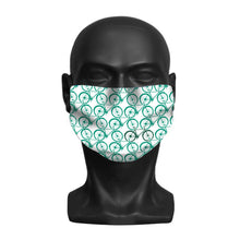 Load image into Gallery viewer, designer face mask featuring &repeat countryside bicycle design