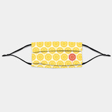Load image into Gallery viewer, viraloff face mask featuring &repeat sunflower pattern