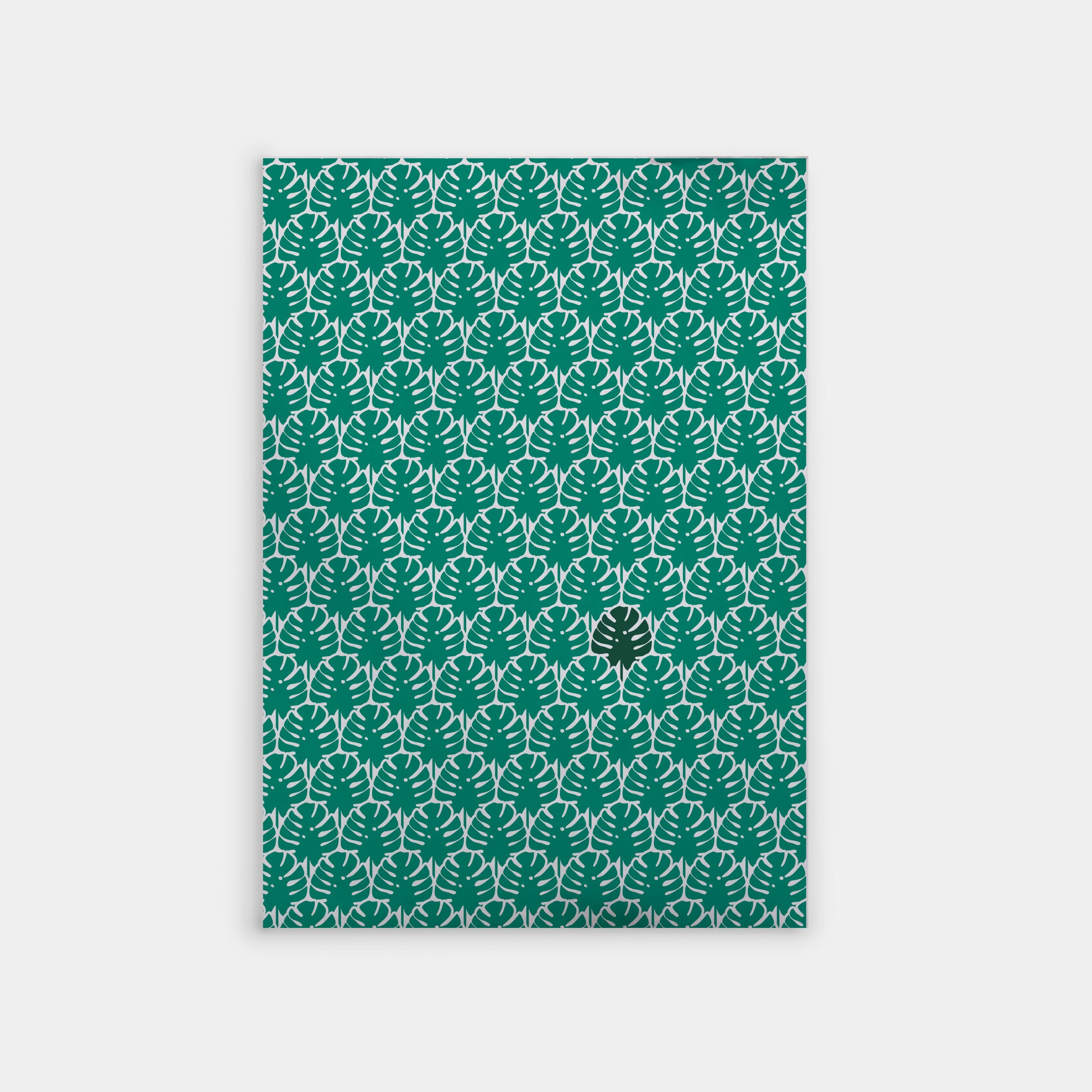 Cheese Plant Organic Cotton Tea Towel &repeat