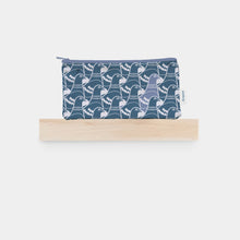 Load image into Gallery viewer, pencil case featuring andrepeat city pigeon design
