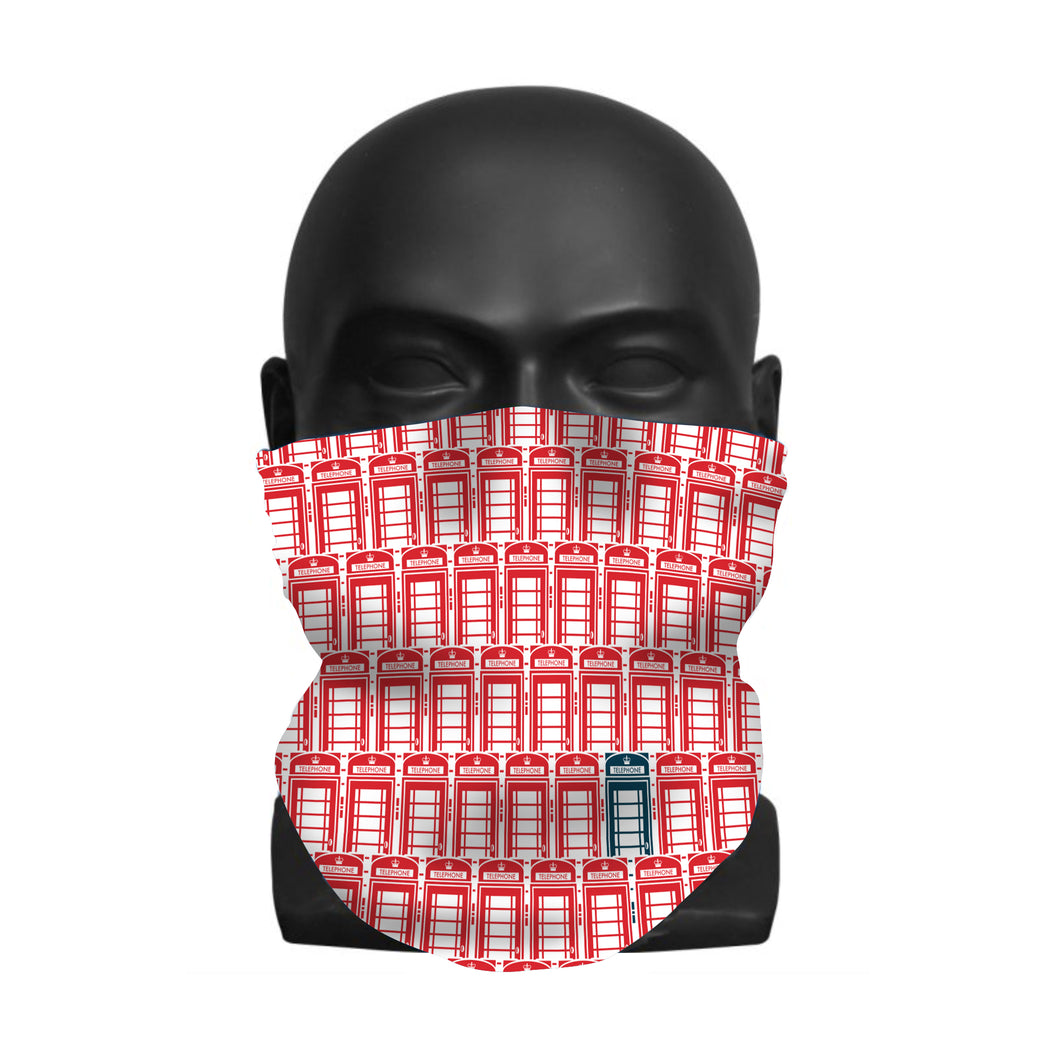 snood featuring &repeat city telephone box design