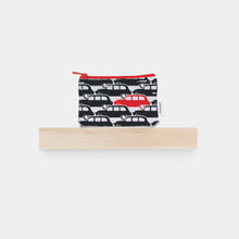 Load image into Gallery viewer, cotton purse printed with &amp;repeat city taxi design
