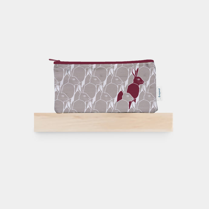  pencil case featuring &repeat hare design