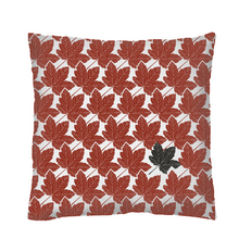 Load image into Gallery viewer, sycamore leaf cushion
